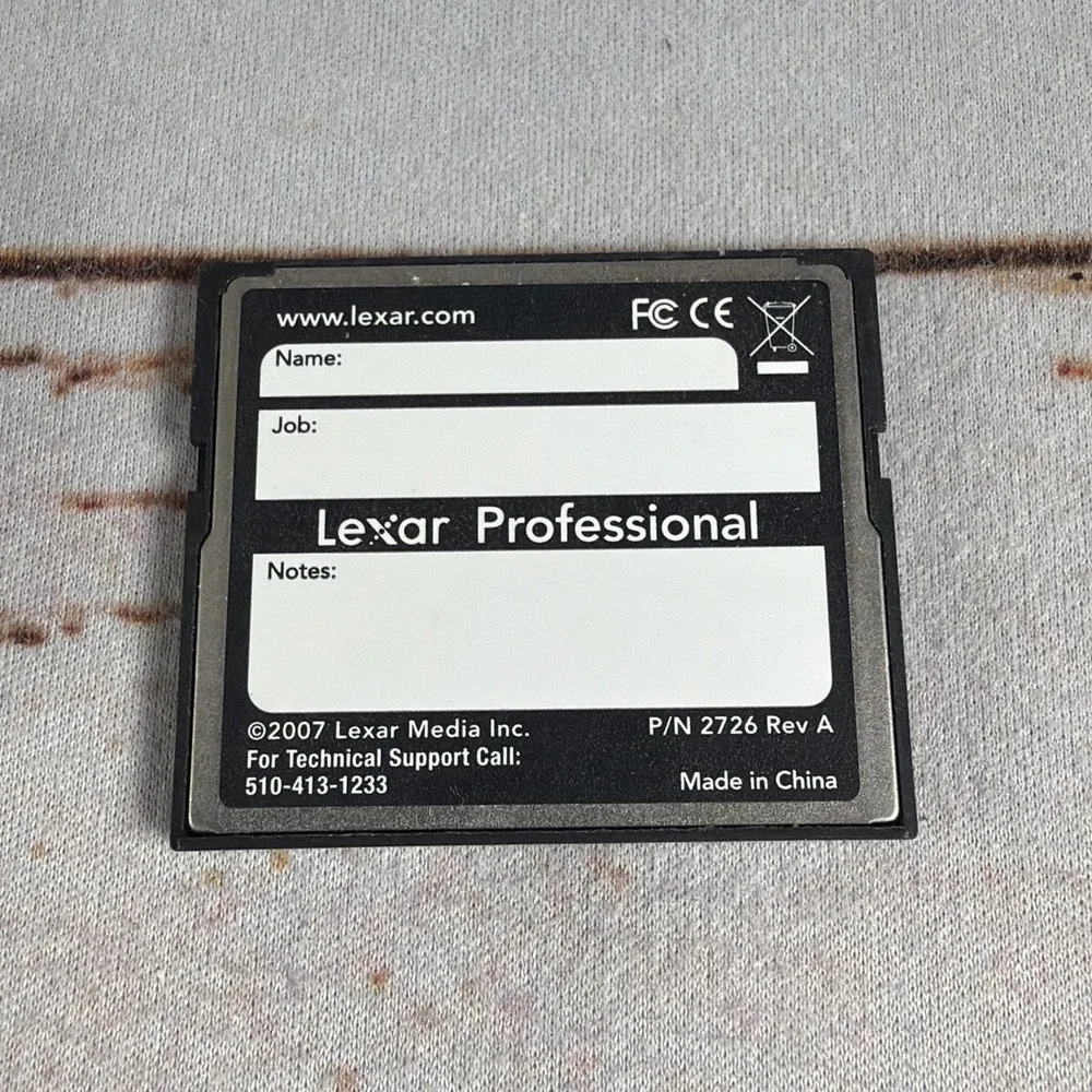 Lexar Professional 400x UDMA 8GB CF Card - Reliable Data Transfer Speed